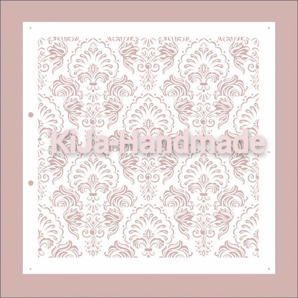Stencil Boroque 3