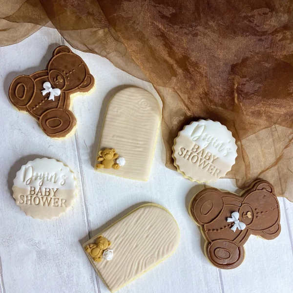 Koek fondant stempel Beer