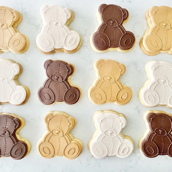 Koek fondant stempel Beer