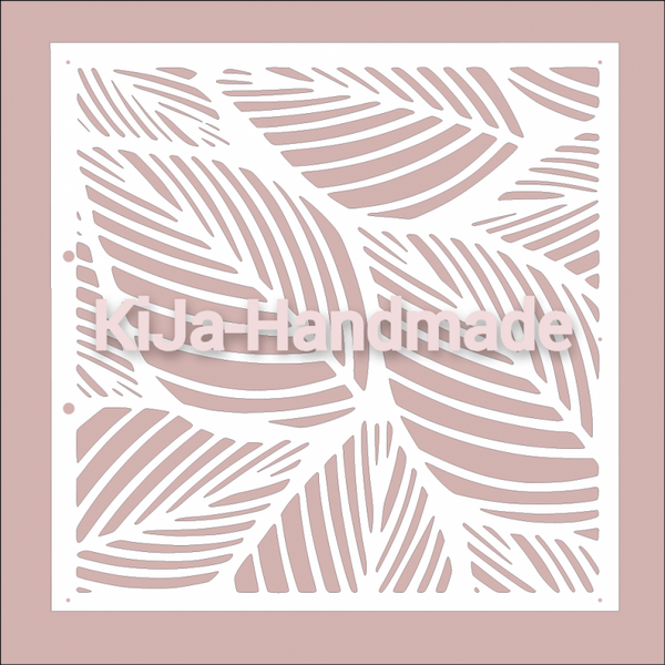 Stencil Bladeren