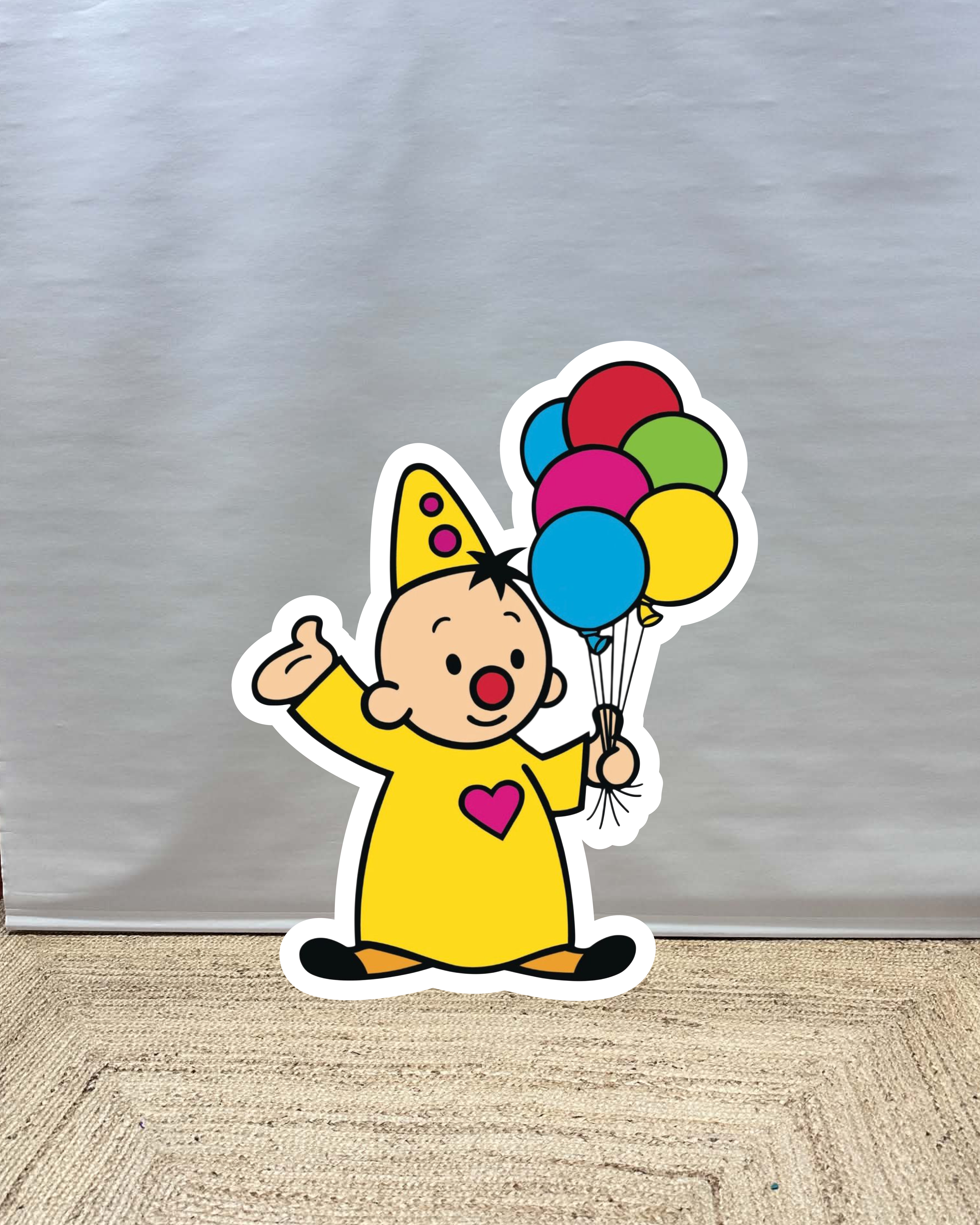 Bumba Ballonnen cut-out decoratie voor feest