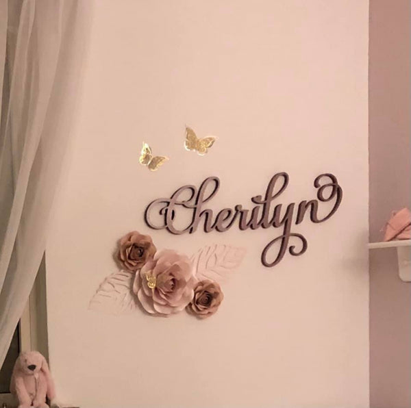 Paper flower set Lina + Naam