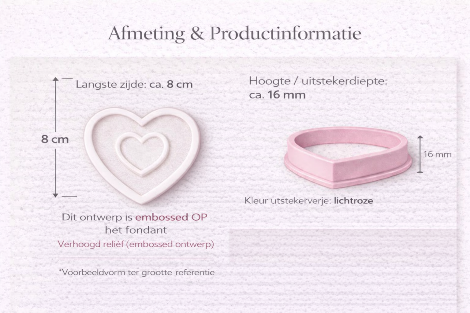 Koek stempel | Fondant embosser | She said yes