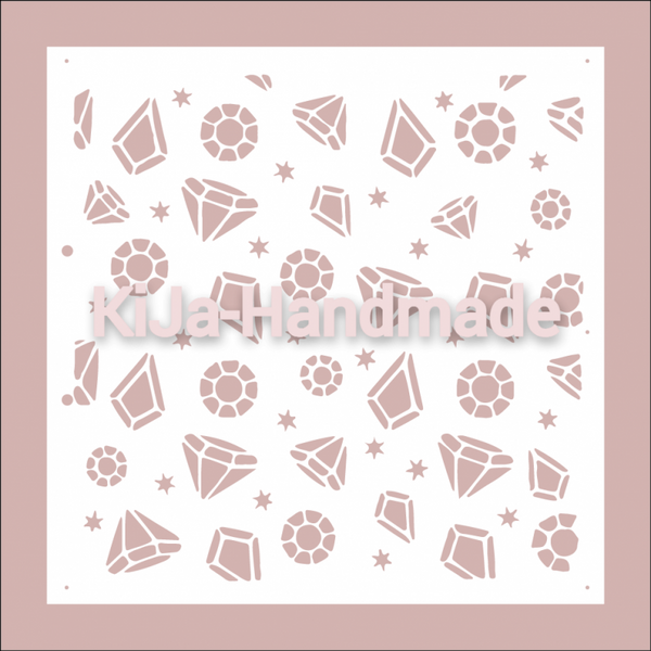 Stencil Diamanten