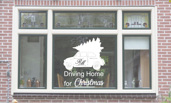 sticker Driving home for Christmas