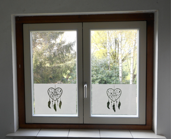Raamfolie dromenvanger Hart