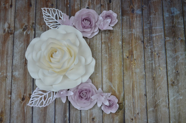 Paper flower set 13