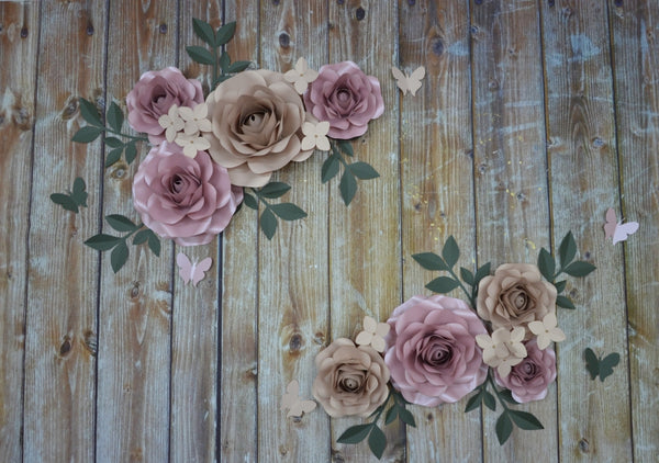 Paper flower set Jhene + naam