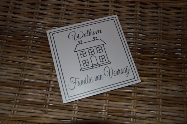 Naambordje Huisje 3