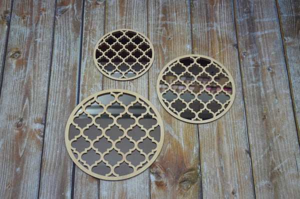 Arabische spiegels Quartefoil