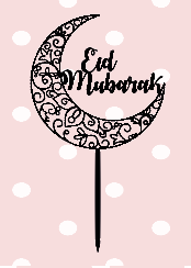 Taarttopper Eid Mubarak