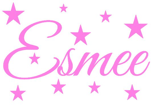 **Sticker Sterren Esmee