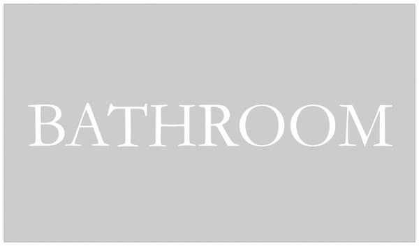 Raamfolie Bathroom