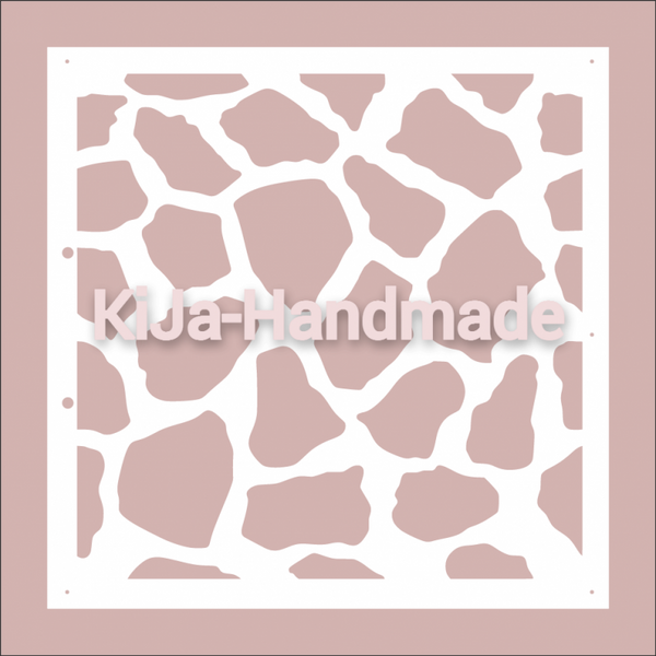 Stencil Giraffe