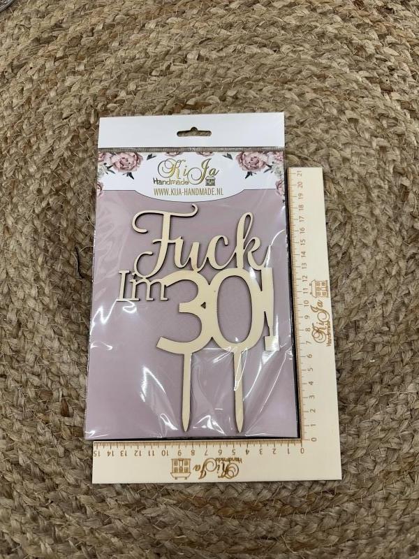 SALE Hout Fuck im thirty