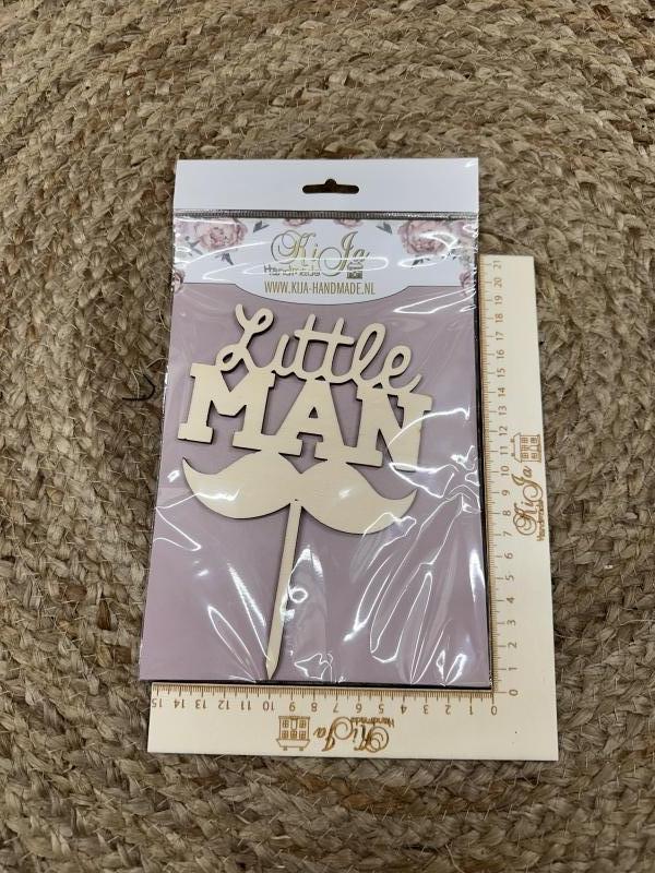 SALE Hout Little man