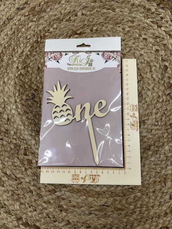SALE Hout One ananas
