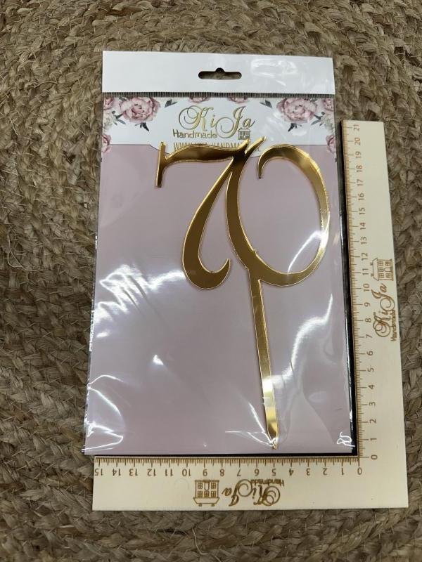 SALE Acryl  goud 70