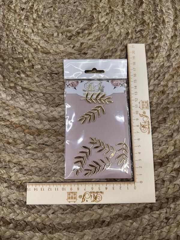 SALE Acryl goud takjes (6 stuks)