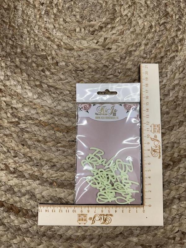 SALE 3d print mint baby (6 stuks)