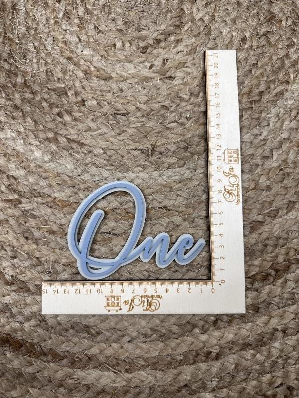 SALE Acryl dubbel One