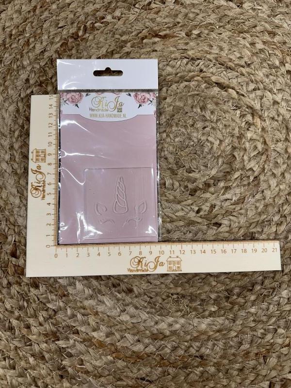 SALE Stempel acryl unicorn