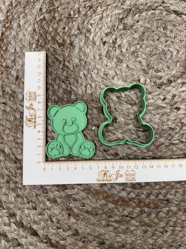 SALE Stempel + cutter beertje