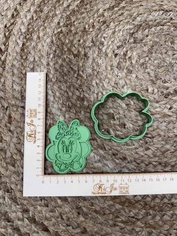 SALE Stempel + cutter Minnie mouse