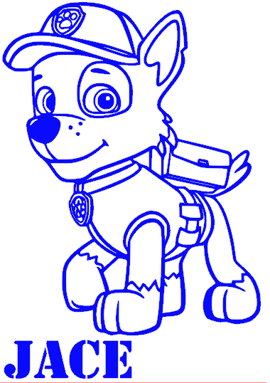 **Sticker Paw Patrol Jace