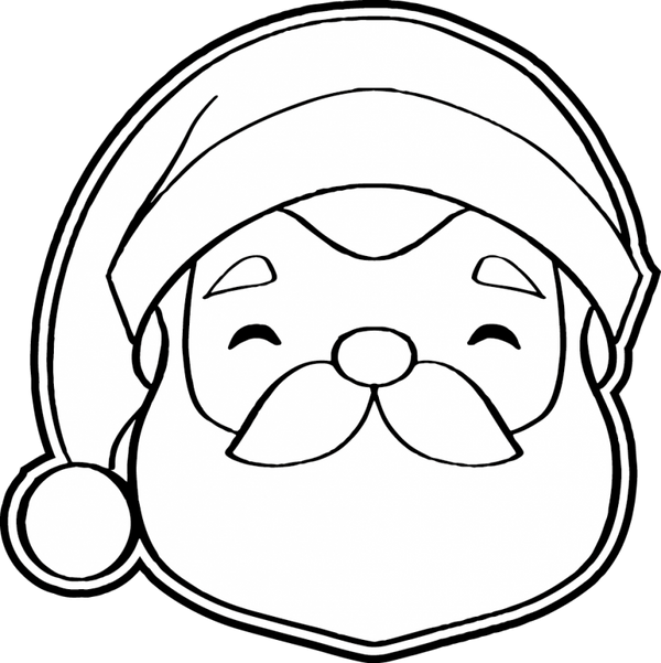 Koek fondant Kerstman