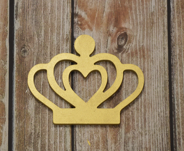 Houten decoratie kroon 2