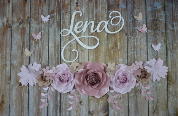 Paper flower set Noelle