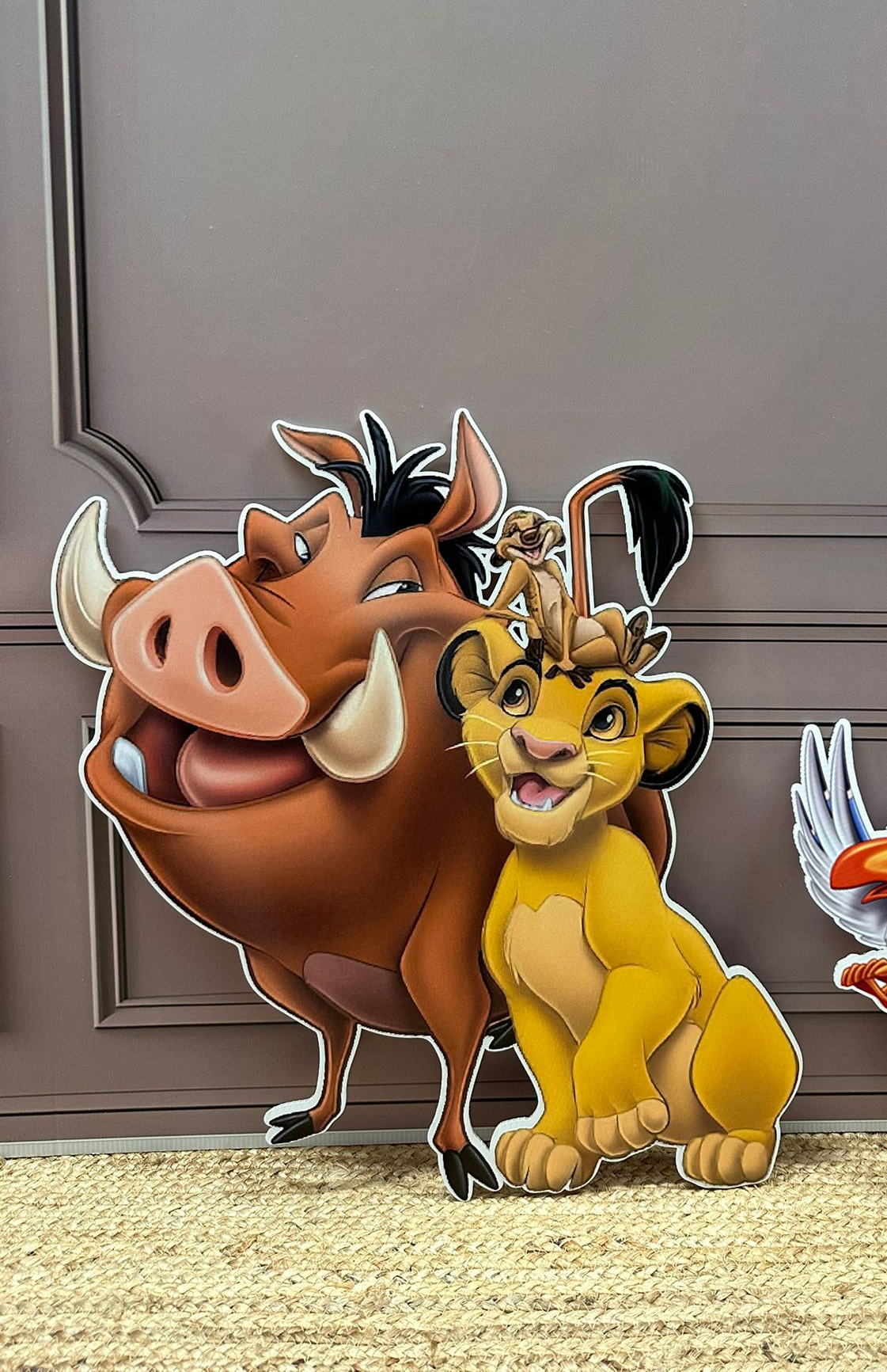 Lion King (Simba, Timon & Pumba)  cut-out decoratie voor feest