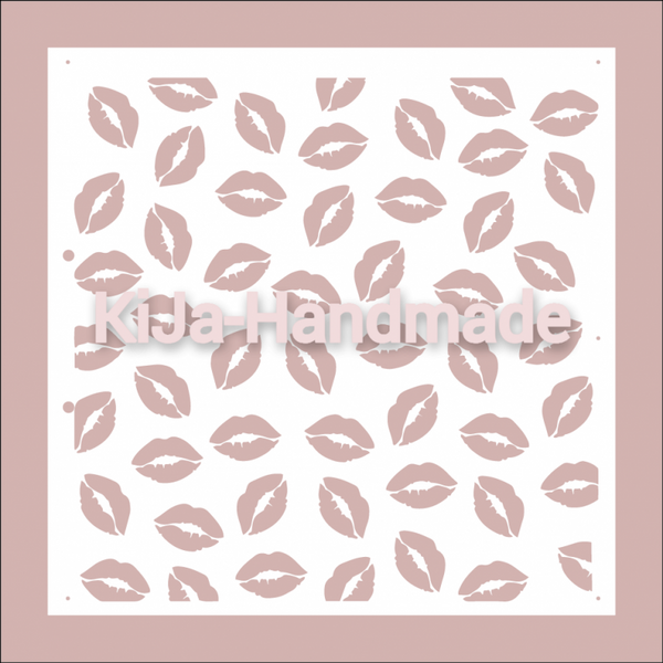 Stencil Lips