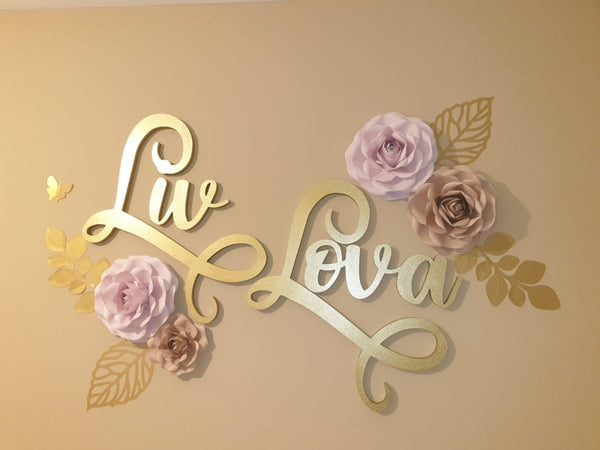 Paper flower set Liv