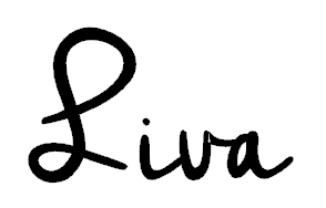 **Naamsticker | Liva