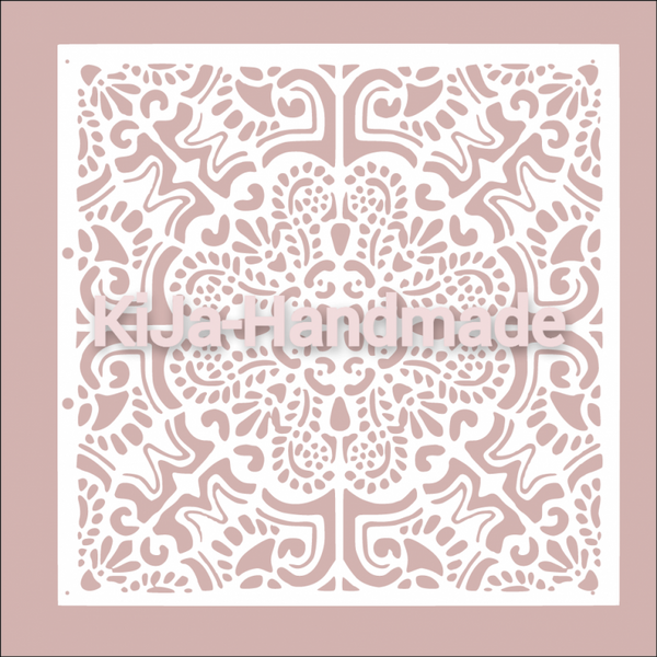Stencil Mandala