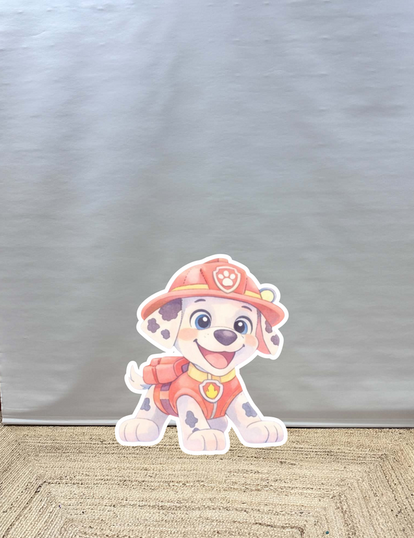 Paw patrol Marshall baby cut-out decoratie voor feest