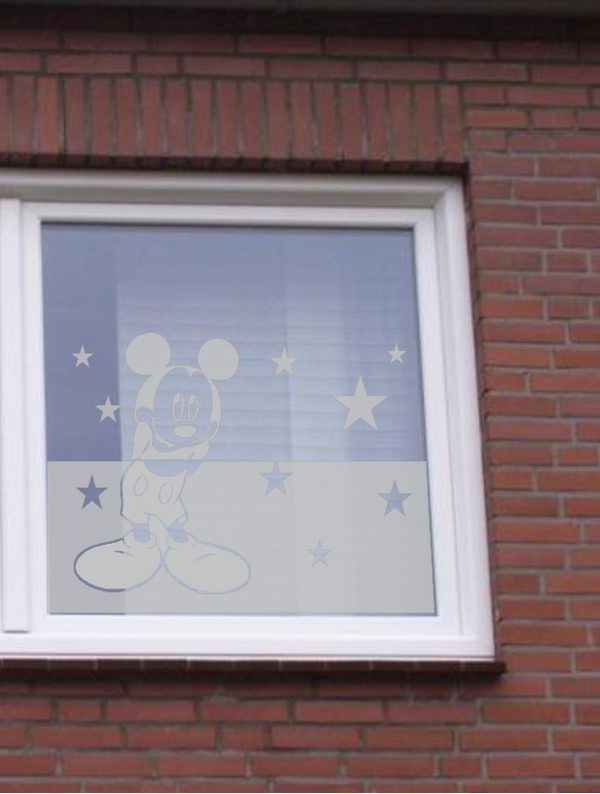 Raamfolie Mickey