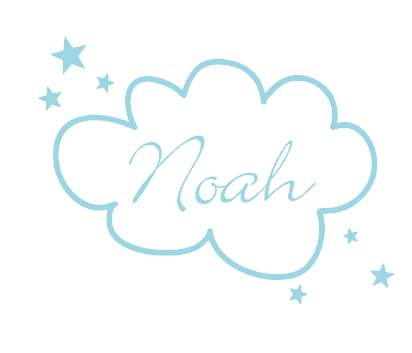 Geboorte sticker Noah