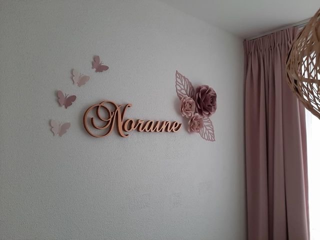 Paper flower set Lina + Naam