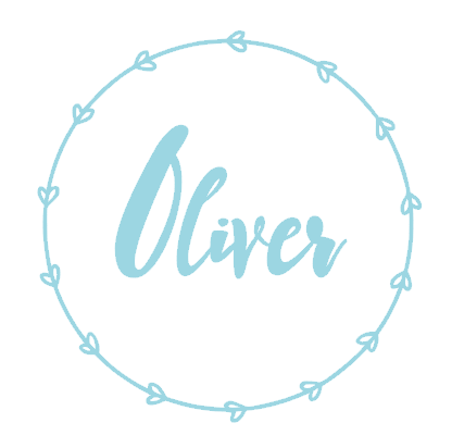 Geboorte sticker Oliver