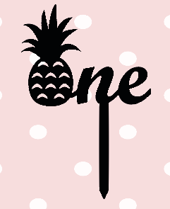 Taarttopper One ananas