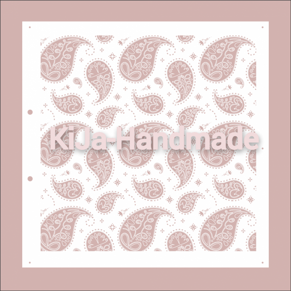 Stencil Paisley