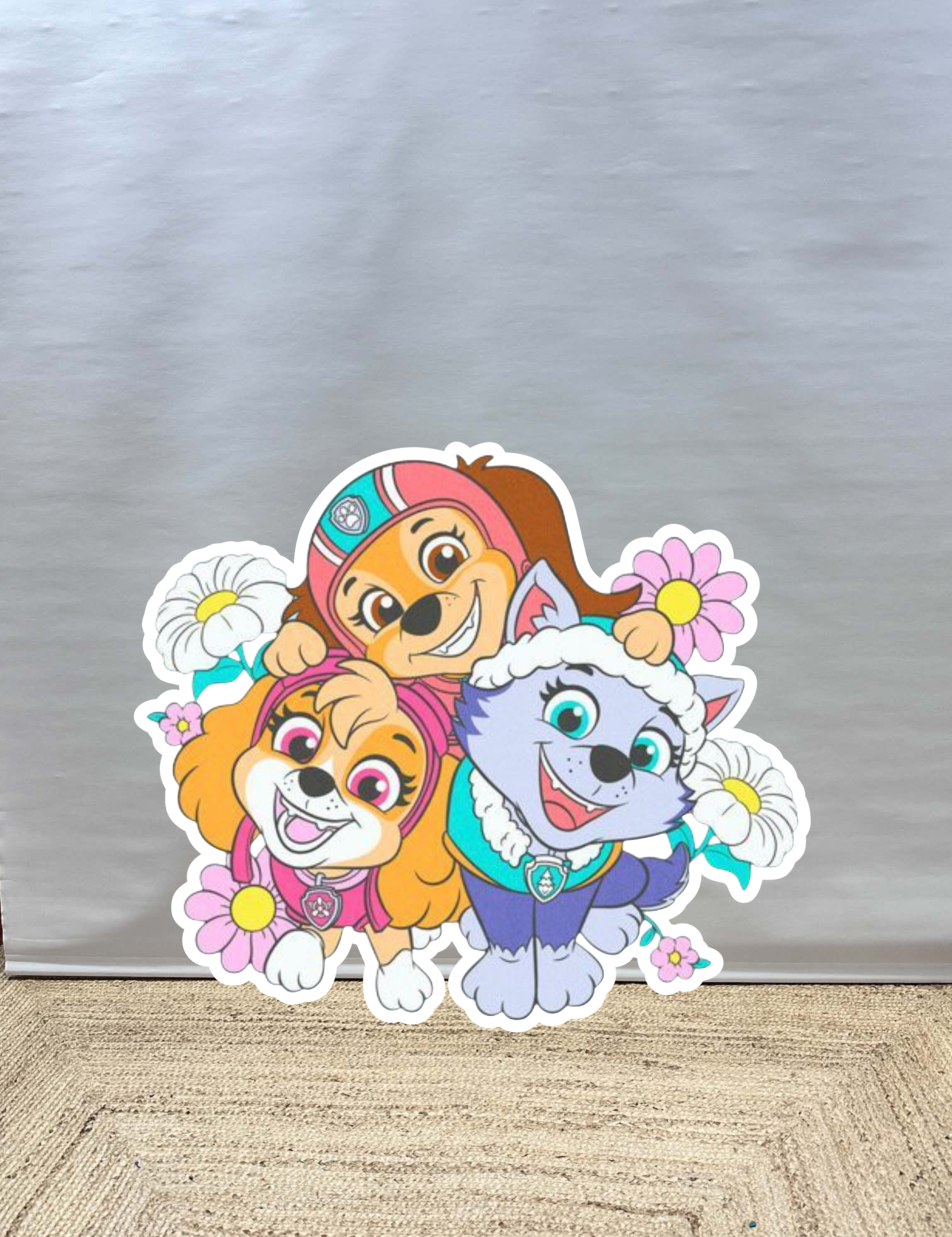 Paw patrol meisjes cut-out decoratie voor feest