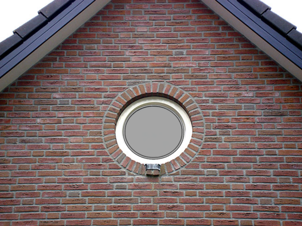 Raamfolie Rond Effen