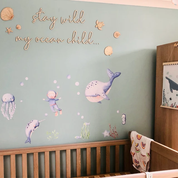 Stay wild my ocean child