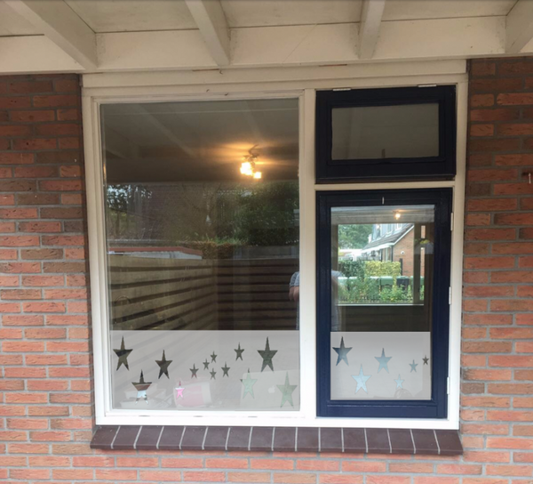 Raamfolie Sterren