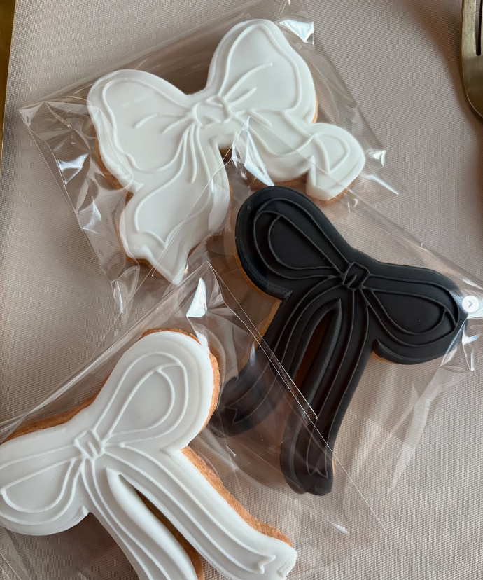 Koek stempel | Fondant embosser | Strik dun