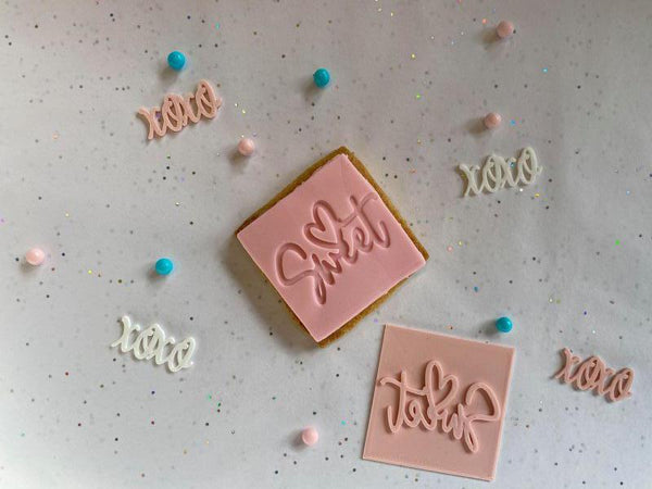 Koek fondant stempel Sweet